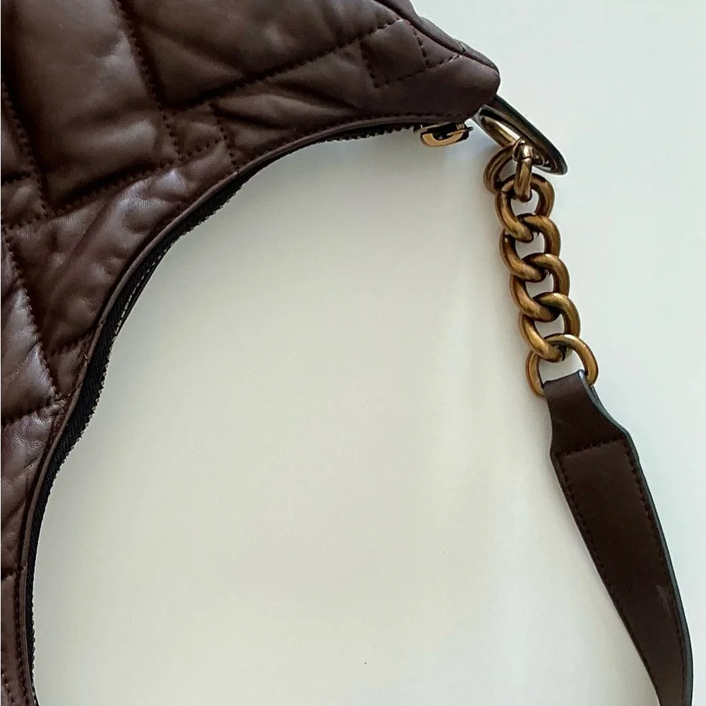 Kurt Geiger Large Kensington Leather Hobo - Picture 14 of 16